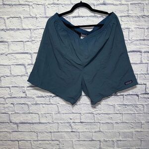 Patagonia Baggies short shorts Swim Elastic Waist Lined Blue XL